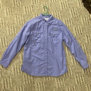 Lavender PFG Columbia button down